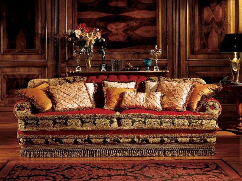 Angelica sofa, Luxury sofa, handmade, classic style