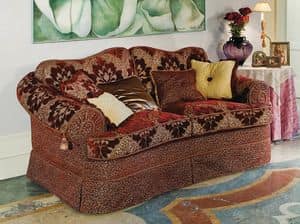 Butterfly, Upholstered sofa for classics luxury living rooms