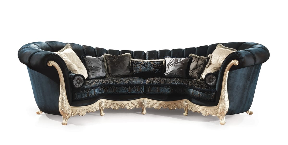 Sofa 4795, Classic sofa with high back