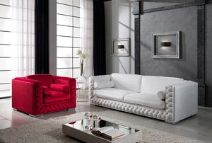 ELITE, Tufted sofa with Swarovsky