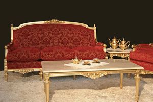 Impero 3 seater sofa, Classic French Empire style berg�re sofa