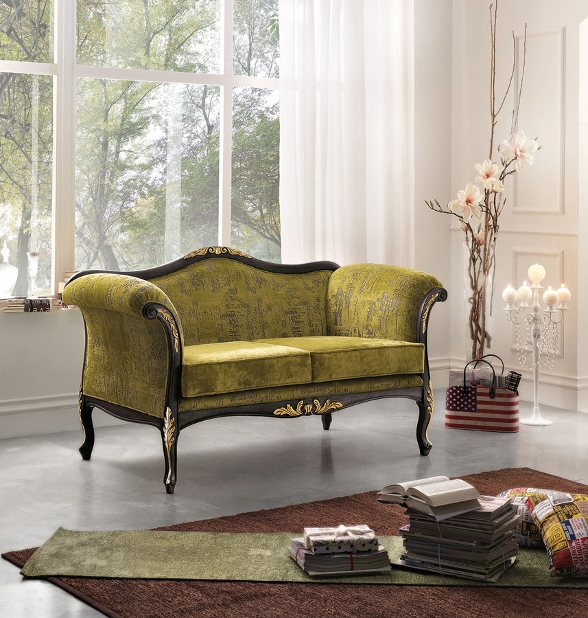 Inglese sofa 2 seater, Elegant classic sofa
