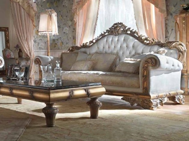Lariana sofa, Sumptuous classic style sofa