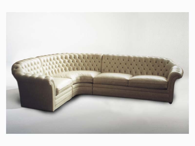 Corner Sofa For Large Living Rooms, Traditional Style Corner Sofa