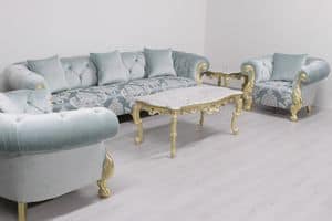 Oceano damascato, High quality sofa with classic style