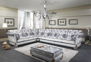 RIALTO angular, Customizable corner sofa, luxury classic style