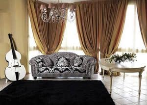 Silvia sofa, Luxury classic sofa for lounge room