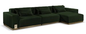Vietri, Modular sofa with large seat