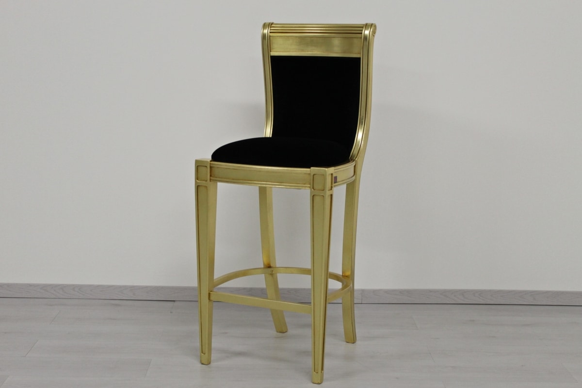Eleganza, Stool contemporary Empire style, for luxury hotels
