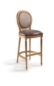 SB/3100/B, Barstool with upholstered seat and back