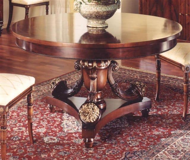 3000 TAVOLO, Round table for classic dining room