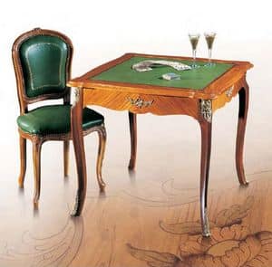650, Game table, luxury classic, in rosewood