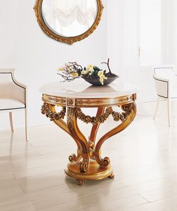 Art. 185, Round table with marble top