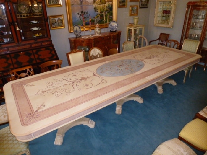 Art.632, Majestic inlaid table