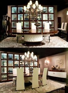 Dolce Vita Table, Classic style dining tables Luxury restaurant dining room
