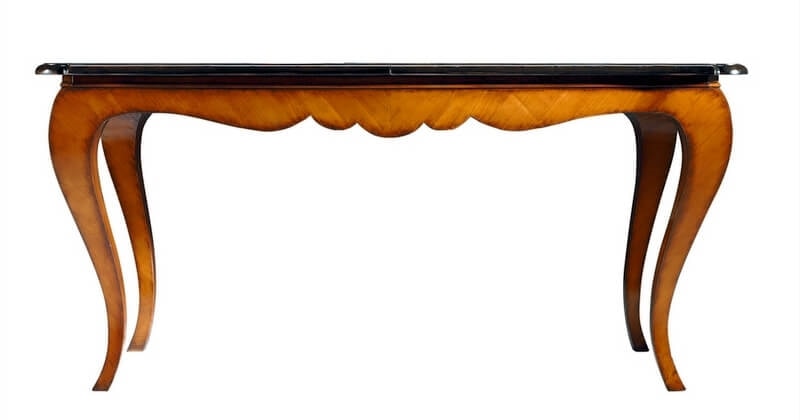 Reni RA.0671, Extendable cherry Chippendale table