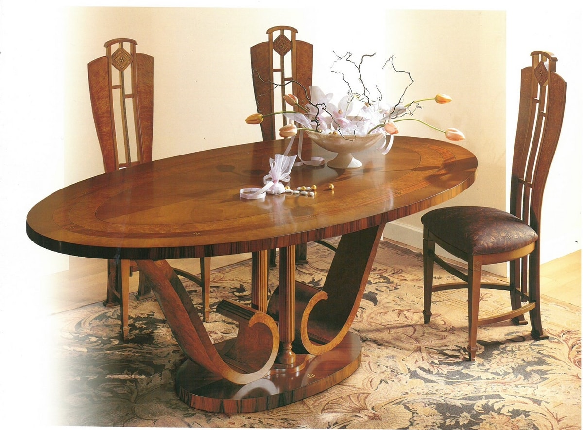 Glass top oval cheap shape dining table