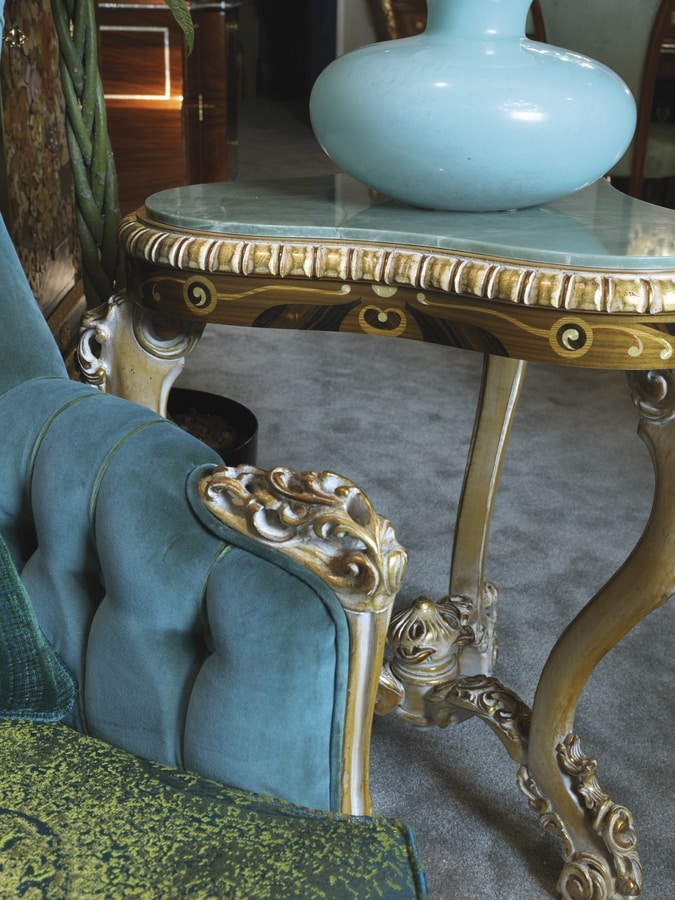 Armchair 5168, Classic luxury bergere armchair