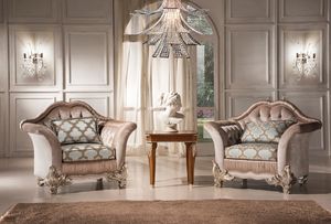 Art. 4009, Classic armchair for luxurious living rooms