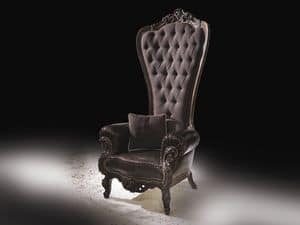 B/110/19 The Throne, Armchair throne classic, incredible details and finishes