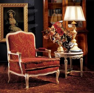 Complements armchair 806, Classical armchair for hotel