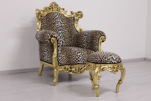 Finlandia Animalier, Luxury armchair, classic style