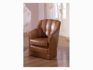 Garbo, Upholstered armchair for naval furnishing