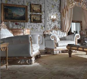 Lariana armchair, Luxurious armchair, hand carved