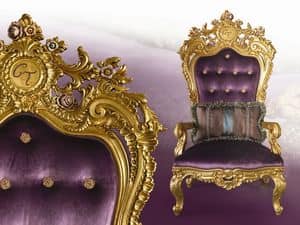 LB/94/3 Liberty, Classic throne chair with endless customizations