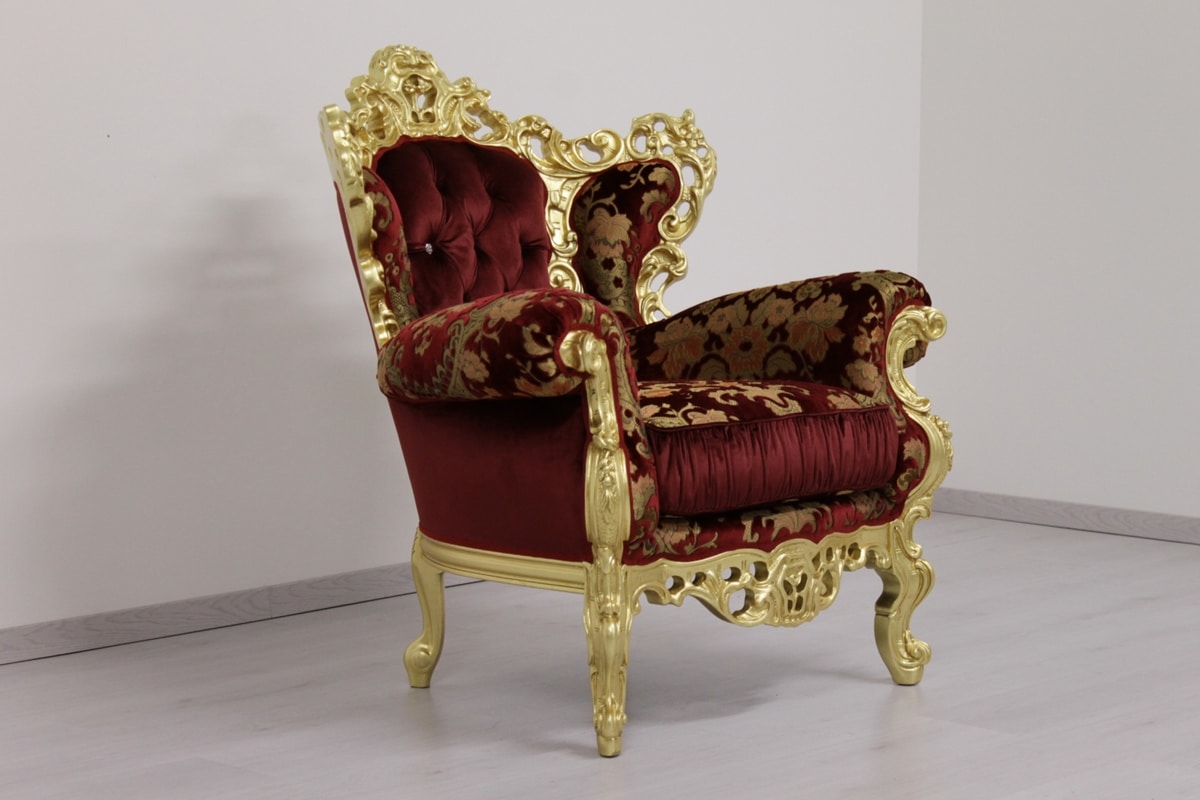 Maria classic, Classic armchair with medallion back