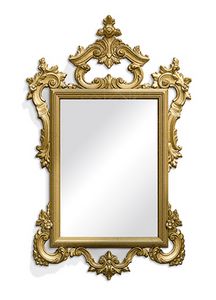 2582, Carved rectangular mirror