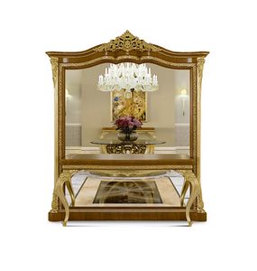4618, Mirror with console table, luxury classic