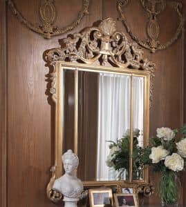 912, Classic style mirror, with decorated frame
