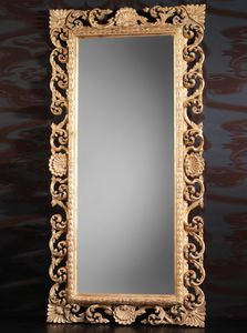 Art. 19560, Classic luxury carved wooden mirror