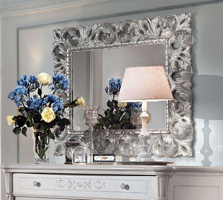 Art. 310, Mirror with silver finish frame