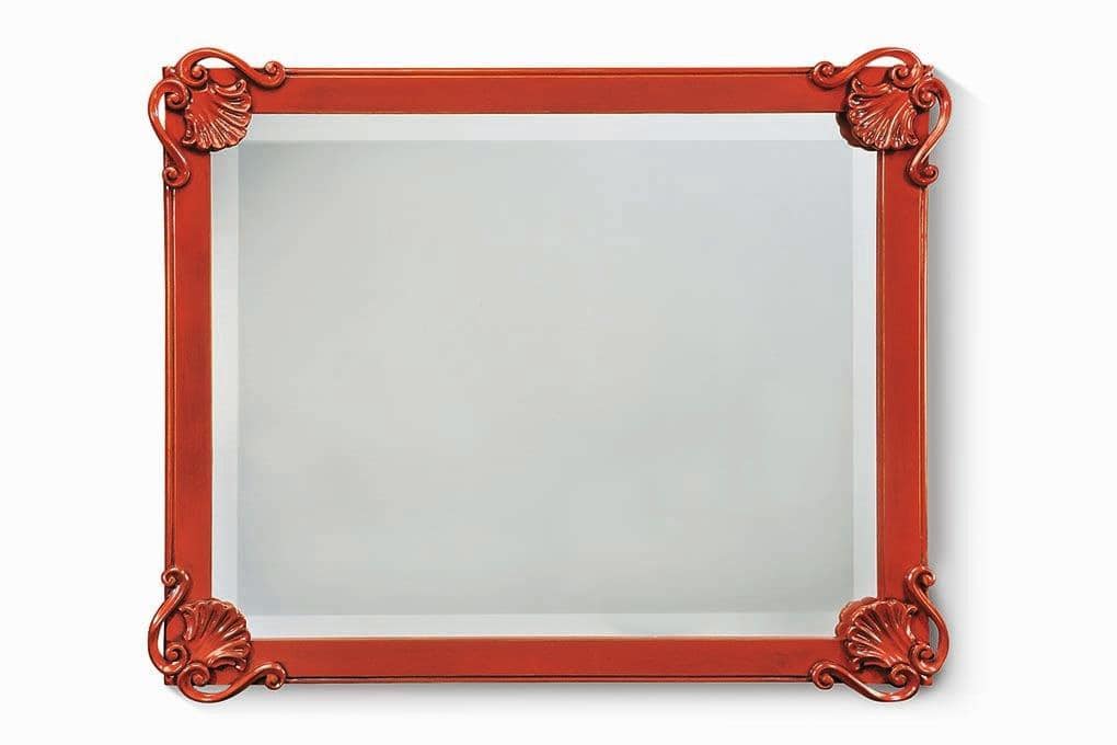Art. 711, Rectangular mirror with embellishments on the corners
