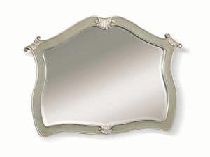 Art. 738, Shaped mirror with silver leaf finish
