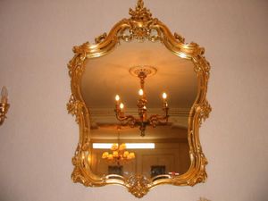 Art.809, Classic carved mirror