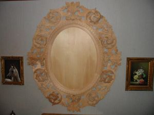 Art.822, Carved frame for mirror