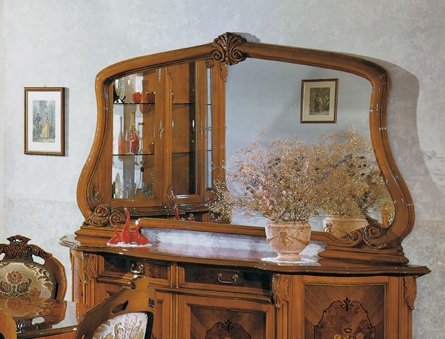 Brianza mirror, Classic style countertop mirror