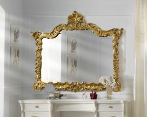 Chopin Art. 7632, Carved mirror, gold finish