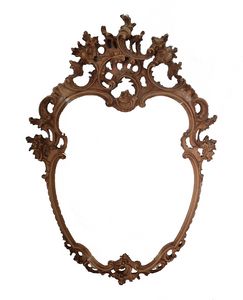 MOD. 05, Hand carved mirror