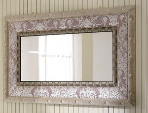 QUEEN mirror 2, Mirror with fabric frame