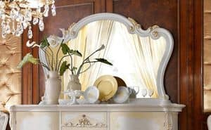Vittoria Mirror, Mirror in classic style, for luxury villas