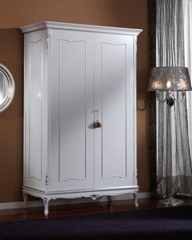 3615 WARDROBE, Wardrobe with 2 doors suited for classic bedrooms