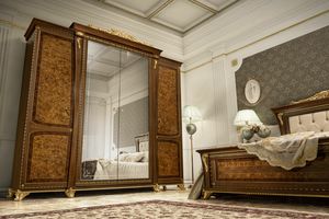 Aida wardrobe, Classic wardrobe with precious workmanship