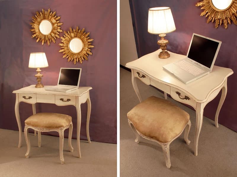 Art. 523 Valerie, Executive desk, luxury classic, for office