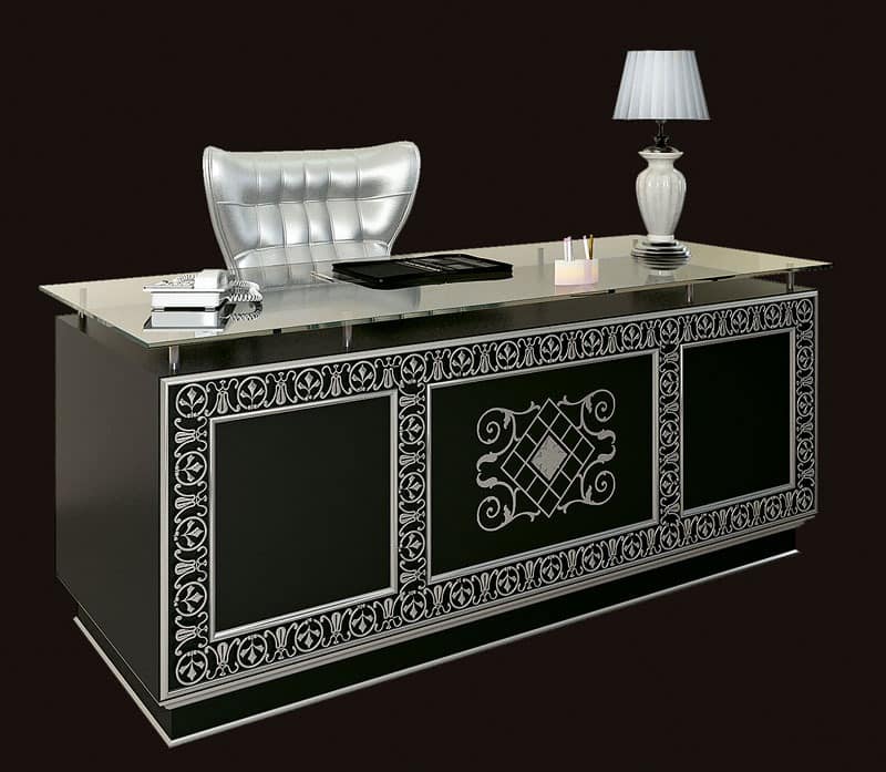 Elegant Writing Desk Inlaid In Luxury Classic Style Idfdesign