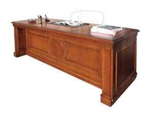 Desk SCR006OP oxford, Wooden desk for classic style office