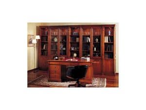 Manager classical office - desk, Wooden desk for executive office, classic style